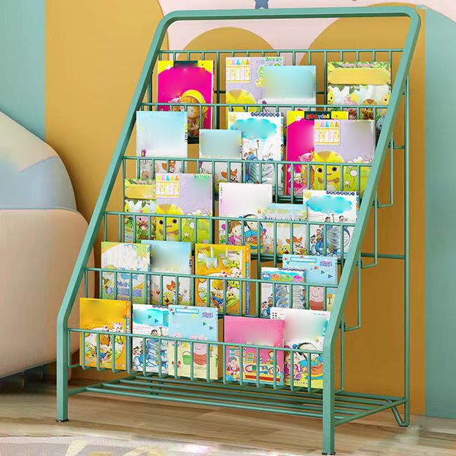 3/4/5/5/6-plank ladder boekenkast moderne metaal- en gesloten boekplank