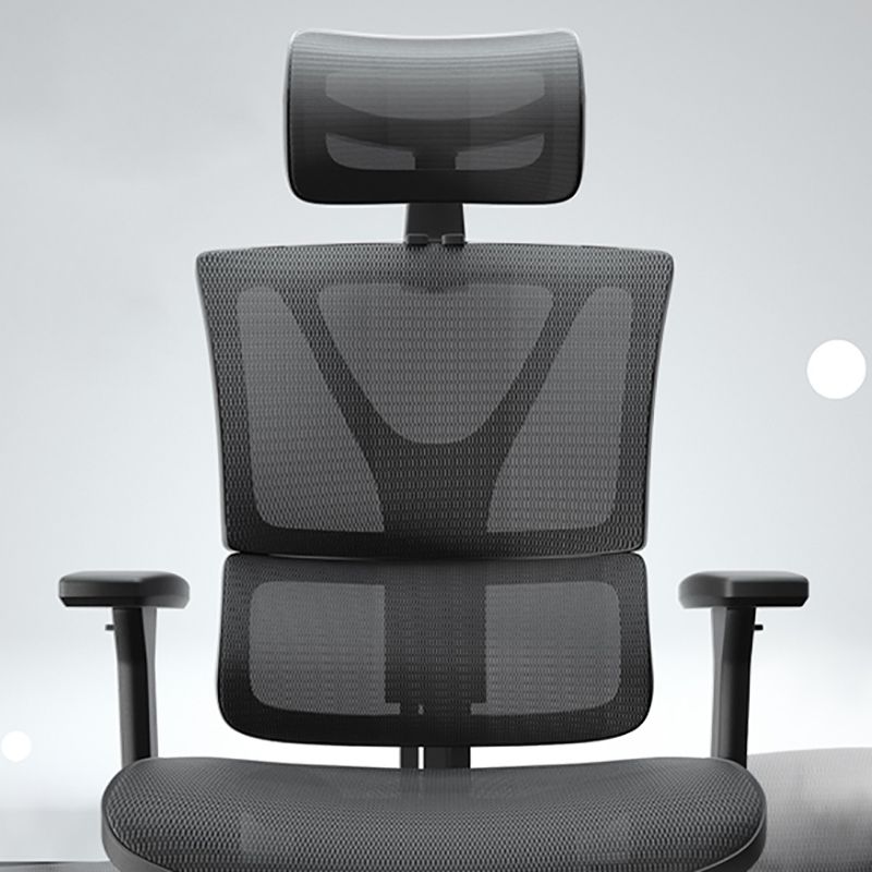 Removable Arms Office Chair Modern Adjustable Seat Height Desk Chair with Wheels Clearhalo 'furn' 'furn_office_chair' 'Furniture' 'Office Chairs' 'Office Furniture' 'office_chair' 1200x1200_165aebcb-defb-4996-9024-35db0f18cb23
