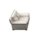 Gorgeous Style Seating White Black Sofa with Pillow Back Sofa Clearhalo 'furn' 'furn_sectionals' 'Furniture' 'furniture_sectionals' 'Living Room Furniture' 'Sectionals' 1200x1200_165c217d-6bff-442b-a60c-29bb7f4820f6