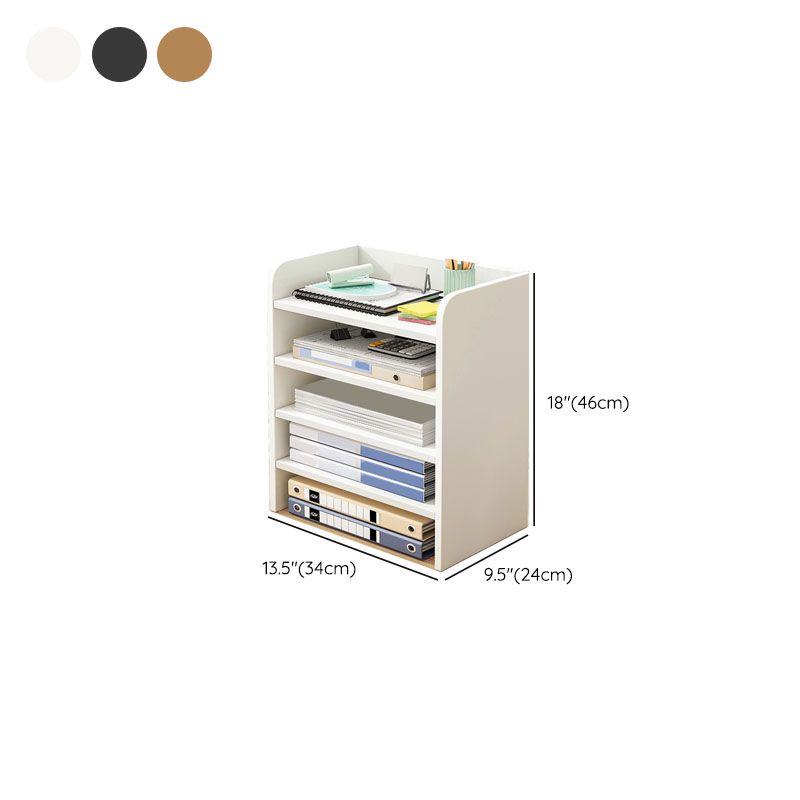 Mobile mobile contemporaneo archivio verticale in legno con archiviazione