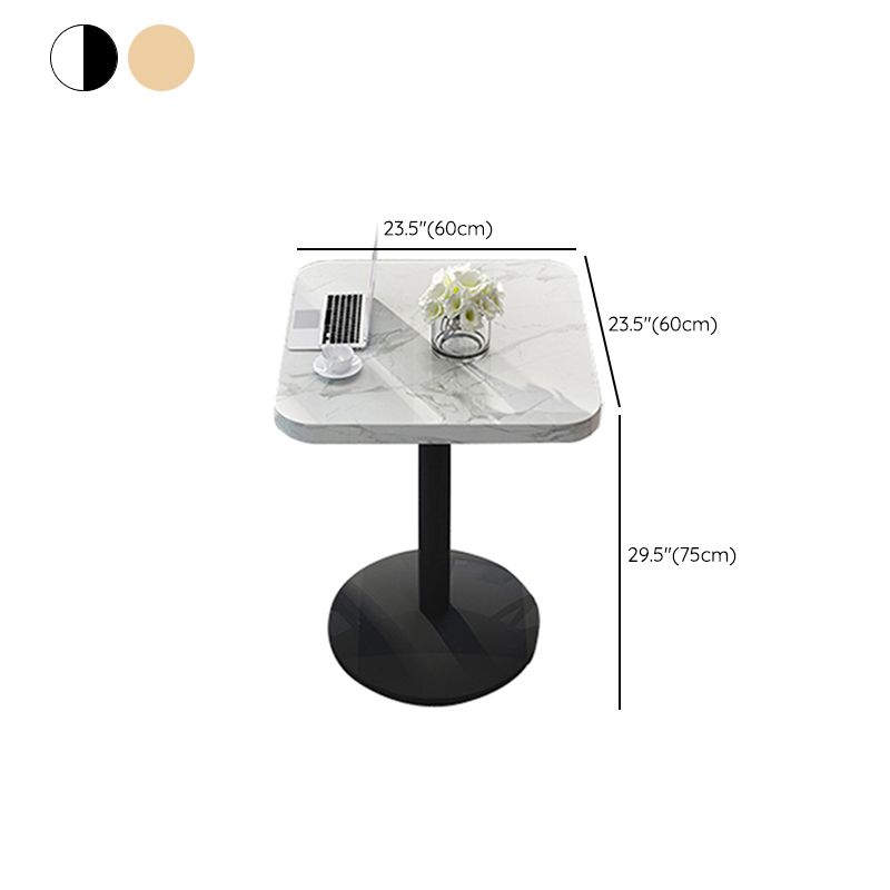 Modern Dining Table Square Dining Table for Kitchen Dining Room