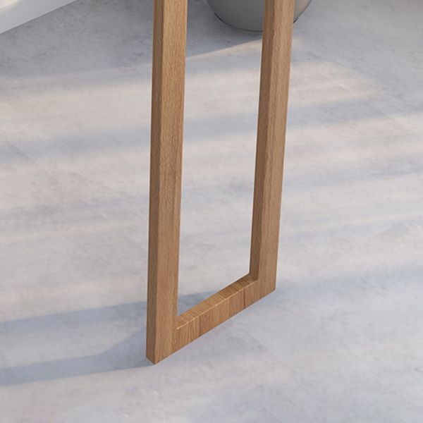 Industrial Style Wood Bar Table Black and Natural Rectangle Top Folding Bistro Table Clearhalo 'Bar Furniture' 'Bar Tables' 'bar_tables' 'furn' 'furn_bar_tables' 'Furniture' 'furniture_bar_tables' 'Kitchen & Dining Furniture' 'kitchen&dining_furn' 'kitchen' 1200x1200_16639485-0e70-4cfa-99c1-e8a1545edfe3