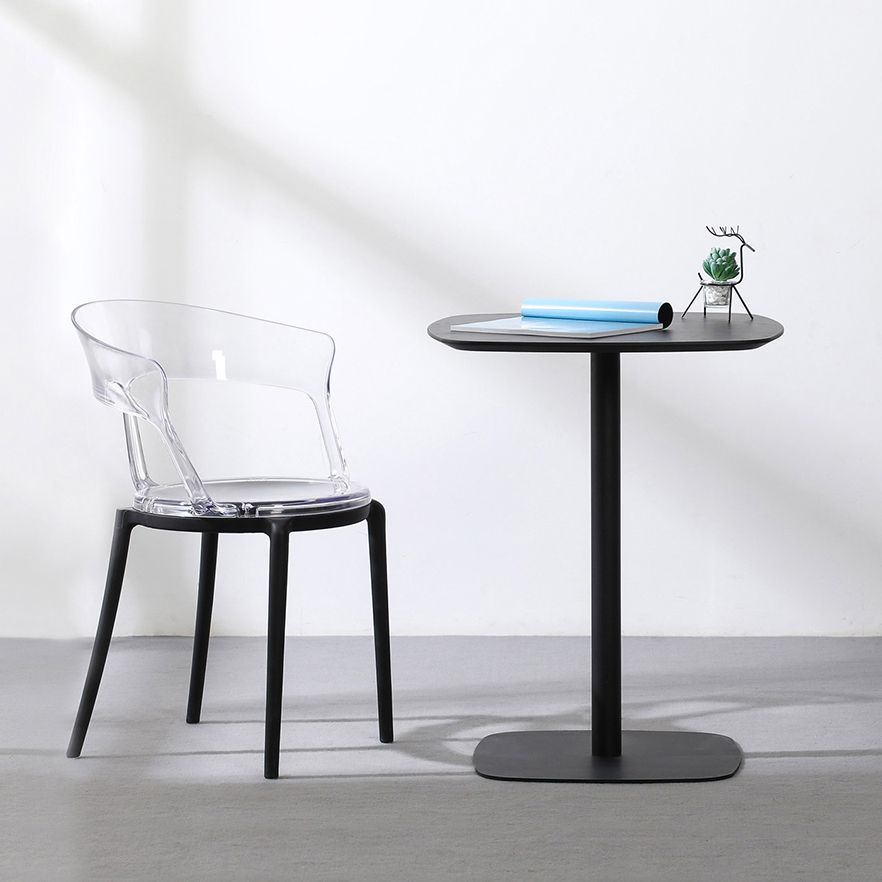 23.6-inch Square Shape Industrial Dining Table Three-Color Fixed Table with Wooden Clearhalo ' dining_table' 'Dining Tables & Seating' 'Dining Tables' 'furn' 'furn_dining_table' 'Furniture' 'furniture_dining_table' 'Kitchen & Dining Furniture' 'kitchen&dining_furn' 'kitchen' 'kitchen_dining_table' 1200x1200_16641d7c-c6cc-4a21-a016-38658e24ddcf