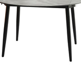 Modern 1/3/4/5/7 Pieces Dining Sintered Stone Dining Table Set with Metal Legs for Home Clearhalo 'Dining Room Sets' 'Dining Tables & Seating' 'dining_room_set' 'furn' 'furn_dining_room_set' 'Furniture' 'furniture_dining_room_set' 'Kitchen & Dining Furniture' 'kitchen&dining_furn' 'kitchen' 1200x1200_1664eff0-473d-486d-b34e-d963e5b4a0d8