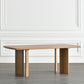Rectangle Industrial Dining Table 4 Legs Fixed Table with Solid Wood Clearhalo ' dining_table' 'Dining Tables & Seating' 'Dining Tables' 'furn' 'furn_dining_table' 'Furniture' 'furniture_dining_table' 'Kitchen & Dining Furniture' 'kitchen&dining_furn' 'kitchen' 'kitchen_dining_table' 1200x1200_166b4590-0366-4a0e-8dbf-c5decab45f98