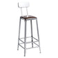 Metal Dining Stools Contemporary Armless Faux Leathe Bar Stools Clearhalo 'Bar Furniture' 'Bar Stools' 'bar_stools' 'furn' 'furn_bar_stools' 'Furniture' 'Kitchen & Dining Furniture' 1200x1200_1670249a-550c-4dd0-a9ce-b362ced52cf4