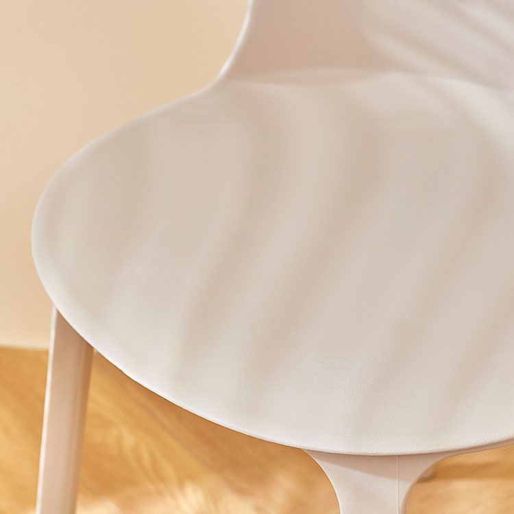 Plastic zijstoel Scandinavische stijl ARM SOFFENDE ACHTERSTOERS VOOR HUIS