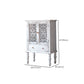 Traditional Wood Display Stand Glass Doors Storage Cabinet with Doors for Living Room Clearhalo 'Display & China Cabinets' 'display_china_cabinets' 'furn' 'furn_display_china_cabinets' 'Furniture' 'Kitchen & Dining Furniture' 1200x1200_1670ef0e-734e-4ac4-824b-4e35cb0dd9ba