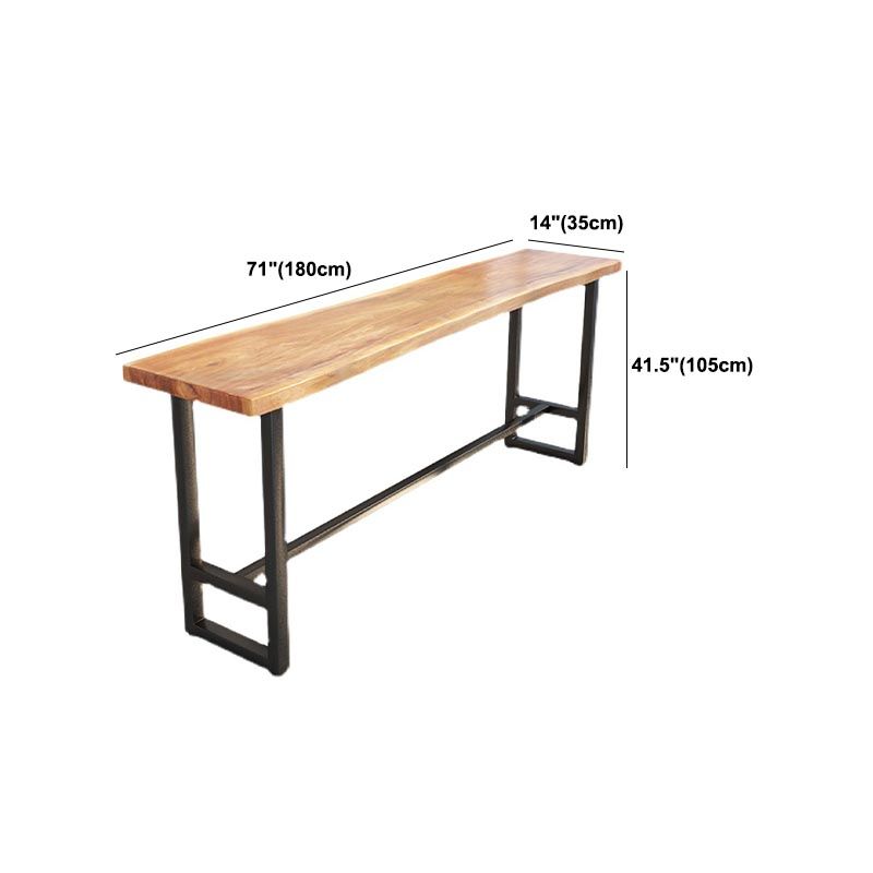 Modern 1/9 Pieces Bar Table Set Rectangle Wood Counter Table with Stools for Balcony Clearhalo 'Bar Furniture' 'furn' 'furn_home_bar_bar_sets' 'Furniture' 'Home Bars & Bar Sets' 'home_bar_bar_sets' 'Kitchen & Dining Furniture' 1200x1200_16710fe3-7940-4908-a927-70e16d5b417f