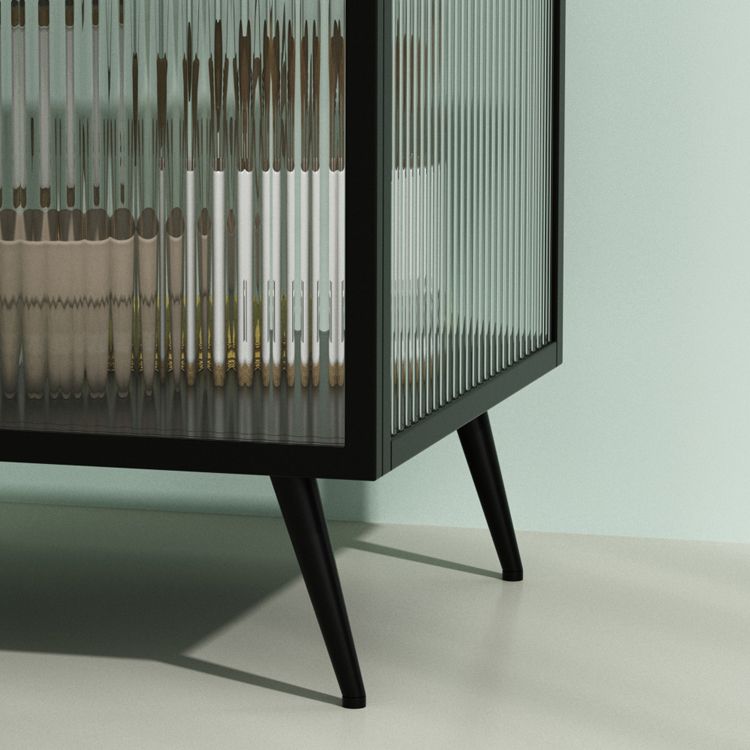 Creammella in vetro moderno in stile moderno da 53 pollici.