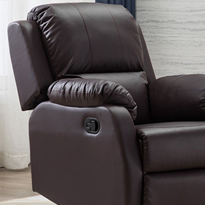 Fauteuil inclinable de couleur de couleur unie en métal inclinable standard avec pied indépendant