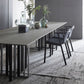 Industrial Rectangle Home Furniture Stone Double Pedestal Dining Table for Home Clearhalo ' dining_table' 'Dining Tables & Seating' 'Dining Tables' 'furn' 'furn_dining_table' 'Furniture' 'furniture_dining_table' 'Kitchen & Dining Furniture' 'kitchen&dining_furn' 'kitchen' 'kitchen_dining_table' 1200x1200_1674a0f4-b46e-4b0e-a566-96b6570b14ba