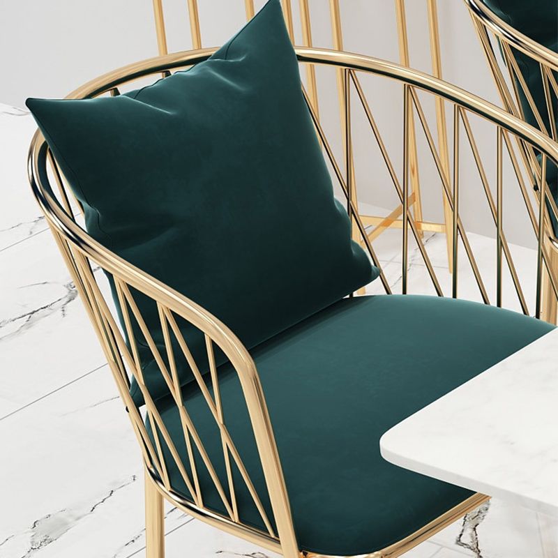 コンテンポラリーキッチンダイニングアームチェアウィンザーバックサイドチェア