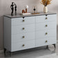 Stone Contemporary Storage Chest Bedroom Chest with Black Legs Clearhalo 'Bedroom Furniture' 'Dressers & Chests' 'dressers_chests' 'furn' 'furn_dressers_chests' 'Furniture' 1200x1200_16793539-14d6-4d4b-a17a-c604c13ed121