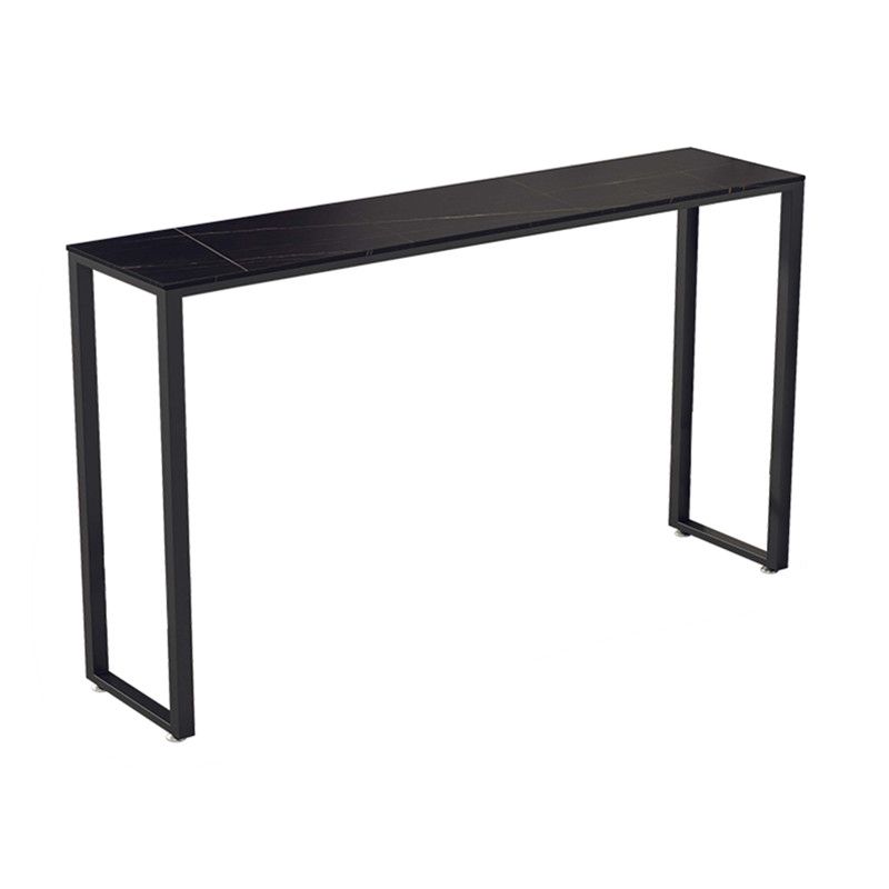 Living Room Modern Bar Table 42-inch Height Stone Top Bistro Table Clearhalo 'Bar Furniture' 'Bar Tables' 'bar_tables' 'furn' 'furn_bar_tables' 'Furniture' 'furniture_bar_tables' 'Kitchen & Dining Furniture' 1200x1200_1679de12-66e8-481b-adcc-80a4b547a862