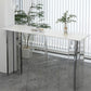 Modem & Contemporary Stone Rectangle Pub Bar Table for Living Room Clearhalo 'Bar Furniture' 'Bar Tables' 'bar_tables' 'furn' 'furn_bar_tables' 'Furniture' 'Kitchen & Dining Furniture' 1200x1200_167e6a0c-f683-49ad-bcb8-f279d8947a7e