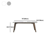 Modern Stone Dining Site Table 4 Wood Legs Rectangle Home Dining Table Clearhalo 'Dining Tables & Seating' 'Dining Tables' 'dining_table' 'furn' 'furn_dining_table' 'Furniture' 'furniture_dining_table' 'Kitchen & Dining Furniture' 'kitchen' 'kitchen_dining_table' 1200x1200_1680af92-36b2-4f26-ab34-4311ab73db0e