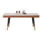 Rectangle Traditional Luxury Dining Table 4 Black Metal Legs Table for Dining Room Clearhalo ' dining_table' 'Dining Tables & Seating' 'Dining Tables' 'furn' 'furn_dining_table' 'Furniture' 'furniture_dining_table' 'Kitchen & Dining Furniture' 'kitchen&dining_furn' 'kitchen' 'kitchen_dining_table' 1200x1200_1680baa6-0568-4eed-b33c-deca7d712fde
