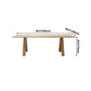 Solid Wood Contemporary Rectangular Table Wood Top Table for Dining Room and Kitchen Clearhalo ' dining_table' 'Dining Tables & Seating' 'Dining Tables' 'furn' 'furn_dining_table' 'Furniture' 'furniture_dining_table' 'Kitchen & Dining Furniture' 'kitchen&dining_furn' 'kitchen' 'kitchen_dining_table' 1200x1200_168129c9-b782-4714-af88-8233f1fb0ccd