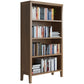 Scandinavian Rubber Wood Standard Bookshelf Vertical Bookshelf for Living Room Clearhalo 'Bookcases' 'furn' 'furn_bookcases' 'Furniture' 'furniture_bookcases' 'kitchen' 'kitchen_bookcases' 'Living Room Furniture' 'Office Furniture' 1200x1200_16812a70-319d-4ae7-bec9-76b29d6ecab1