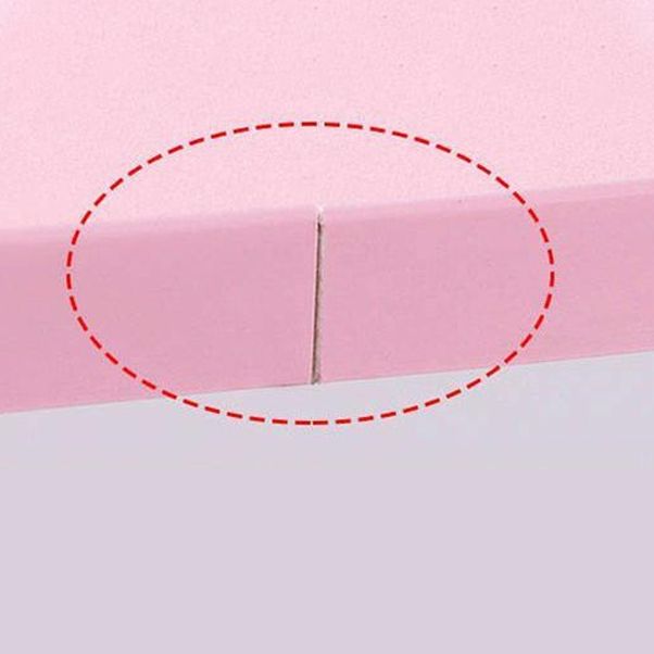 Curved Bedroom Folding Writing Desk Manufactured Wood Modern Desk,23.7"L x 15.7"W x 11"H Clearhalo 'furn' 'furn_office_desk' 'Furniture' 'Office Desks' 'Office Furniture' 'office_desk' 1200x1200_168415c7-a49c-4faa-b688-7aa04616f433