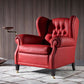 Glam Tufted Back Arm Chair Solid Color Rolled Arms Armchair for Living Room Clearhalo 'Accent Chairs' 'accent_chairs' 'Chairs & Seating' 'furn' 'furn_accent_chairs' 'Furniture' 'Living Room Furniture' 1200x1200_1687d00f-c201-4815-b4c2-5f65fddc7153