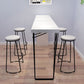 Modern Bar-height Table Solid Wood Top 41.3-inch Height Table Clearhalo 'Bar Furniture' 'Bar Tables' 'bar_tables' 'furn' 'furn_bar_tables' 'Furniture' 'Kitchen & Dining Furniture' 1200x1200_1688c57c-d2f8-4b7b-b4c2-f26f069d1595