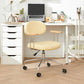 Modernism Fixed Arms Office Chair Desk Chair with Wheels for Home Clearhalo 'furn' 'furn_office_chair' 'Furniture' 'Office Chairs' 'Office Furniture' 'office_chair' 1200x1200_168b8eb7-c509-4fe6-999f-fde47e3278d6
