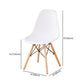 Contemporary Style Plastic Dining Chair Home Side Solid Back Chair for Kitchen Clearhalo ' kitchen&dining_furn' 'Dining Chairs' 'Dining Tables & Seating' 'dining_chair' 'Furniture' 'furniture_dining_chair' 'Kitchen & Dining Furniture' 'kitchen' 1200x1200_168b9fa9-d16c-4e3e-a4d1-338133ecbd69
