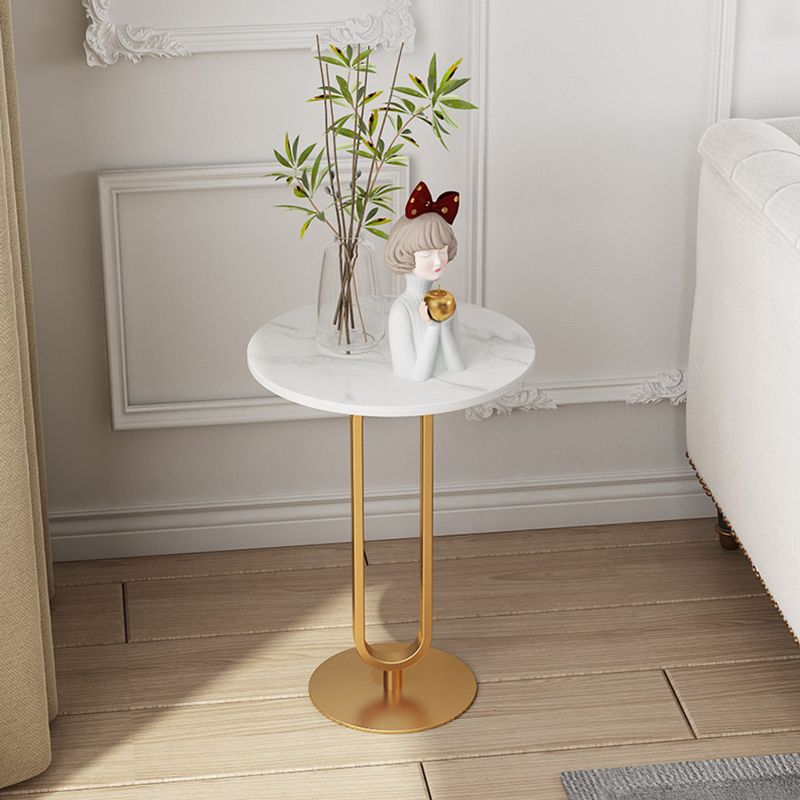 Dia 15,7 "/19.7" TABELLO DI PIETTA ROULD TABELLA Piedistale in bianco