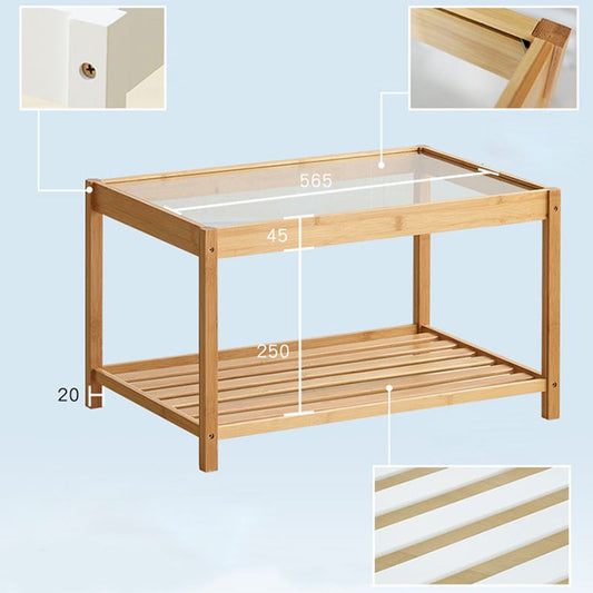 Gabinete de cama en el estante inferior Cama moderna mesita de noche para dormitorio