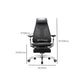 Modern Slide Office Chair Removable Arms Adjustable Seat Height Desk Chair with Wheels Clearhalo 'furn' 'furn_office_chair' 'Furniture' 'Office Chairs' 'Office Furniture' 'office_chair' 1200x1200_168dc33c-80a1-46d6-95e6-4051089f54a8