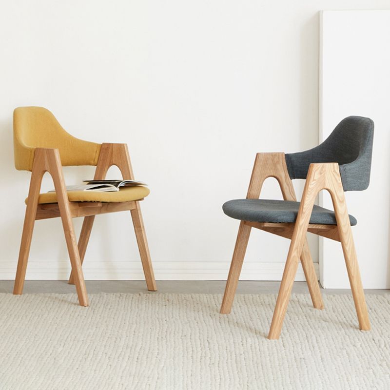 Kitchen Chairs Modern Solid Wood Armless Chairs for Dining Room Clearhalo 'Dining Chairs' 'Dining Tables & Seating' 'dining_chair' 'furn' 'furn_dining_chair' 'Furniture' 'furniture_dining_chair' 'Kitchen & Dining Furniture' 1200x1200_168e0b61-3737-4b80-a8bc-29544edc0785