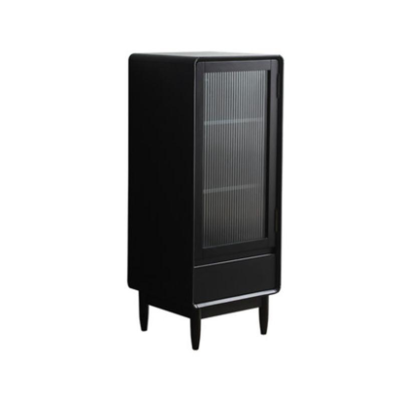 Glass 1 - Door and 1 - Drawer Accent Chest, Dover Wood Chest