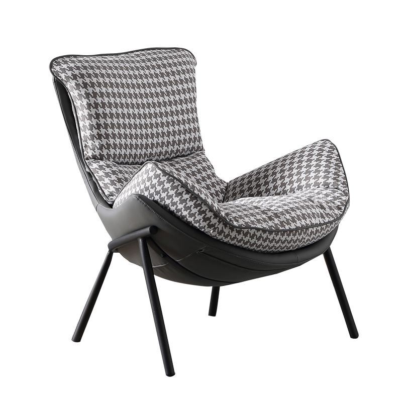 Silla sin brazo 33.46 "L x 35.43" W x 34.64 "H FINO SILLA DE ARMA FINO PARA SALA DE VIVO