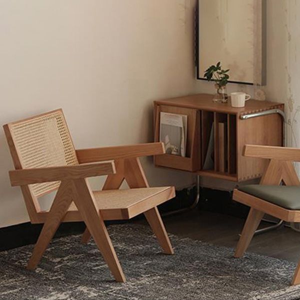 Traditional Wood Dining Chair Cane Back Dining Arm Chairs for Home Use Clearhalo ' kitchen&dining_furn' 'Dining Chairs' 'Dining Tables & Seating' 'dining_chair' 'furn' 'furn_dining_chair' 'Furniture' 'furniture_dining_chair' 'Kitchen & Dining Furniture' 'kitchen' 1200x1200_1692df55-d47c-440b-8cc2-b268066ac992