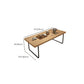 Sled 1 Single Coffee Table Scandinavian Pine Wood Rectangular Cocktail Table Clearhalo 'Coffee & Accent Tables' 'Coffee Tables' 'coffee_tables' 'furn' 'furn_coffee_tables' 'Furniture' 'Living Room Furniture' 1200x1200_169544bd-f042-4e8b-a587-59362ca240bb