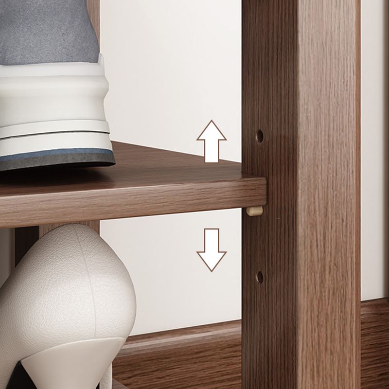 Rectangle 11.8" Wide Entryway Bench Modern Solid Wood Bench with Storage Clearhalo 'Benches' 'Chairs & Seating' 'furn' 'furn_benches' 'Furniture' 'Living Room Furniture' 1200x1200_169579c9-5956-4555-ac42-d3bae83f0e44