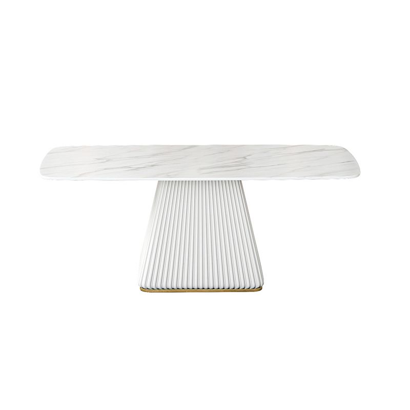 Designer Style 1/2/5/7 Pieces Dining Sets Sintered Stone Dining Table Set Clearhalo 'Dining Room Sets' 'Dining Tables & Seating' 'dining_room_set' 'Furniture' 'furniture_dining_room_set' 'Kitchen & Dining Furniture' 1200x1200_1697c9be-fcb5-4b68-b53f-b97a90334ffa