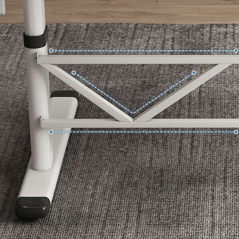 Modern Office Desk Manufactured Wood Adjustable Height Writing Desk Clearhalo 'furn' 'furn_office_desk' 'Furniture' 'Office Desks' 'Office Furniture' 'office_desk' 1200x1200_169ba45f-8e0f-4eb4-b565-b3e24eeb4de3