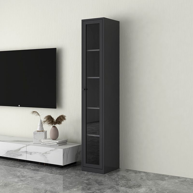 Scandinavian Style Bookcase with Door Shelf Bookcase for Home and Office Clearhalo 'Bookcases' 'furn' 'furn_bookcases' 'Furniture' 'furniture_bookcases' 'Office Furniture' 1200x1200_169ea19f-8635-4899-98be-b173eb37f28b