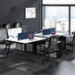 Silla de oficina ergonómica contemporánea Silla de escritorio ajustable con respaldo medio