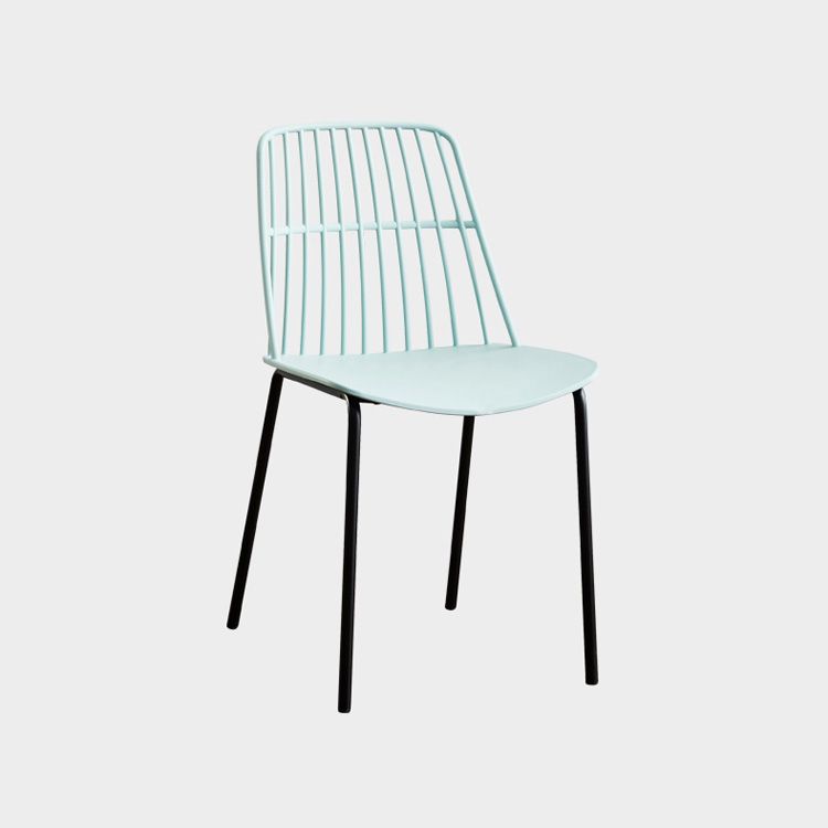 Home Dining Armless Chairs Dining Side Chairs with Metal Legs (Set of 4) Clearhalo ' kitchen&dining_furn' 'Dining Chairs' 'Dining Tables & Seating' 'dining_chair' 'furn' 'furn_dining_chair' 'Furniture' 'furniture_dining_chair' 'Kitchen & Dining Furniture' 'kitchen' 1200x1200_16a33e43-f16a-405d-ab34-f5b90c4a13ef