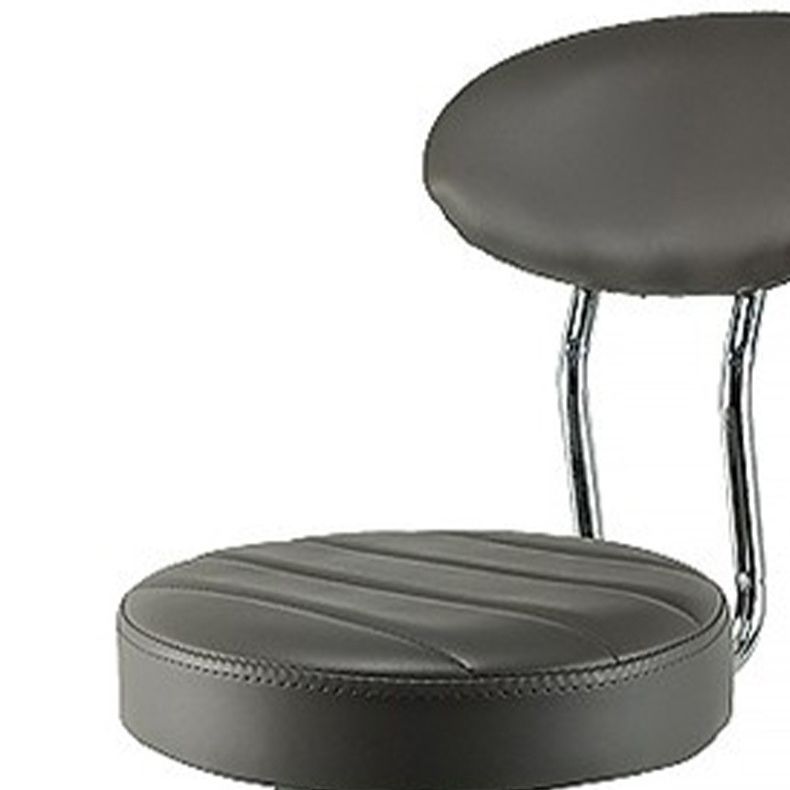 Moderno Metal Barstool de tela Taburada tapizada en el acabado mate para interiores