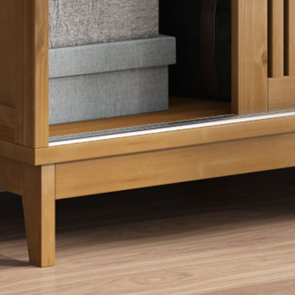 Modern Pine Solid Wood Wardrobe Freestanding Multifunctional Wardrobe Armoire Clearhalo 'Armoires & Wardrobes' 'armoires_wardrobes' 'Bedroom Furniture' 'furn' 'furn_armoires_wardrobes' 'Furniture' 1200x1200_16a51c50-0ba0-4338-b793-6fb61db9d67f