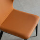 Industrial Design Armless Wingback Side Chair Faux Leather Side Chair Clearhalo 'Dining Chairs' 'Dining Tables & Seating' 'dining_chair' 'furn' 'furn_dining_chair' 'Furniture' 'furniture_dining_chair' 'Kitchen & Dining Furniture' 1200x1200_16a7c431-7aa7-4022-885f-a54cace8ab24