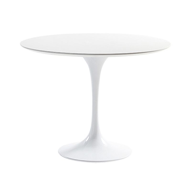 Round Tulip Base Modern Dining Table White Fixed Table with Sintered Stone Clearhalo ' dining_table' 'Dining Tables & Seating' 'Dining Tables' 'furn' 'furn_dining_table' 'Furniture' 'furniture_dining_table' 'Kitchen & Dining Furniture' 'kitchen&dining_furn' 'kitchen' 'kitchen_dining_table' 1200x1200_16a80d47-c769-469a-b4b5-c346f843f820
