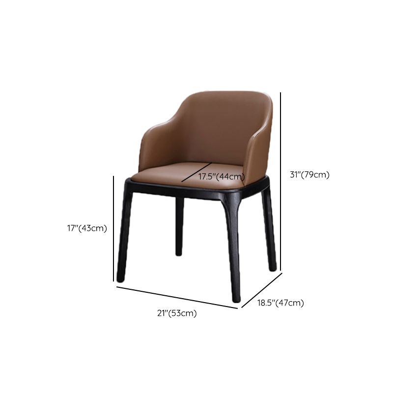 Industrial Kitchen Home Dining Chair Upholstered Dining Chair Clearhalo 'Dining Chairs' 'Dining Tables & Seating' 'dining_chair' 'furn' 'furn_dining_chair' 'Furniture' 'Kitchen & Dining Furniture' 1200x1200_16aa6585-843f-4bff-94ab-4872245ad878