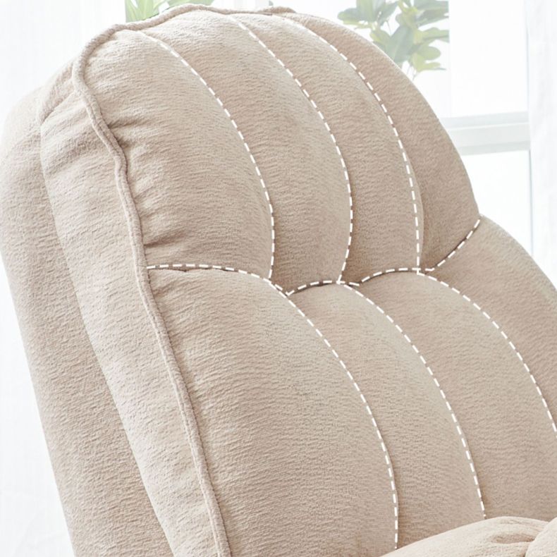 Contemporary Recliner Chair Swivel Rocker Metal Indoor Solid Color Side Pockets Clearhalo 'Chairs & Seating' 'furn' 'furn_recliners' 'Furniture' 'Living Room Furniture' 'Recliners' 1200x1200_16acf000-f065-45b2-b3ca-98696d9049d3