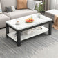 Tavolino da caffè moderno in vetro con 4 gambe e 1 ripiano. Tavolino da cocktail semplice